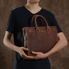 Vintage leather briefcases for men brown leather briefcase briefcase leather laptop