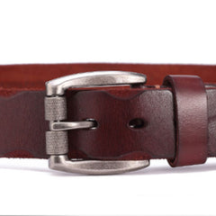 Handmade Genuine Leather Cool Belt Custom Mens Leather Men Brown Black Belt