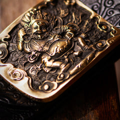 Handmade Genuine Leather Mens Belt Custom Cool Leather Men Black Belt for Men