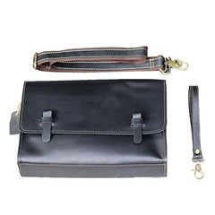 Cool Black Leather Mens 10