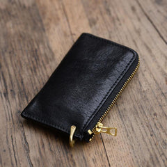 Cool Leather Mens Black Key Chain Wallet Car Key Wallet Brown Car Key Case Keys Holder for Men - iwalletsmen