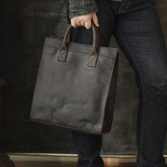 Genuine Leather Mens Cool Messenger Bag Handbag Briefcase Work Bag Business Bag for men