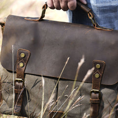 Canvas Mens Cool Messenger Bag iPad Bag Chest Bag Bike Bag Cycling Bag for men
