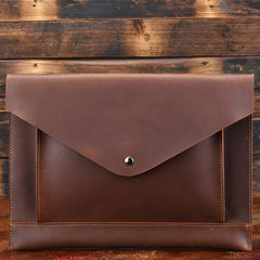 BLACK and BROWN MENS LEATHER SLIM CLUTCH PURSE BAG CLUTCH BAG FOR MEN - iwalletsmen