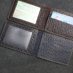 wallet id Leather Bifold Wallet With ID Window Slim Wallet With ID Window Mens Wallet With ID Window