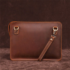 Classy Leather Mens Work Clutch Bag Wirstlet Cluch Messenger Bag For Men - iwalletsmen