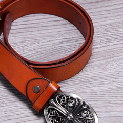 Handmade Genuine Custom Leather Mens Leather Men Brown Black Belt for Men
