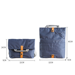 Oxford fabric Mens Side Bag Blue Handbag Tote Bag Messenger Bag Tote For Men - iwalletsmen