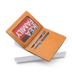 Leather Mens Card Wallets Small Wallet Slim Wallet Front Pocket Wallet for Men - iwalletsmen