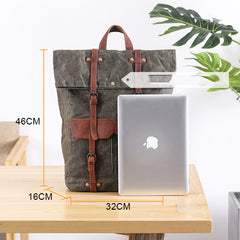 Canvas Mens Side Bag 15'' Black Large Courier Bag Postman Bag Messenger Bag for Men - iwalletsmen