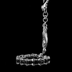wallet chains men's Skull Wallet Chain Gold Wallet Chain Brass Wallet Chain Chain for Pants Wallet Skull Chain