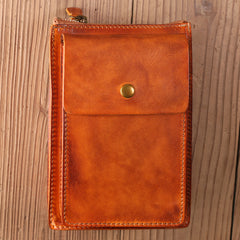 Leather Belt Pouch Mens Small Cases Waist Bag Hip Pack Belt Bag Fanny Pack Bumbag for Men - iwalletsmen