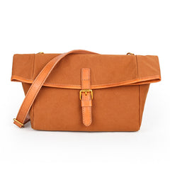 Canvas Leather Mens Womens Small Brown Messenger Bag Shoulder Bag Green Side Bag for Men - iwalletsmen