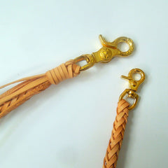Leather Braided Biker Trucker Wallet Chain Hook for Chain Wallet Biker Wallet Trucker Wallet