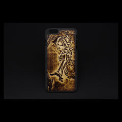 Handmade Leather Tooled iPhone6 7 plus 6s 7s plus League of Legends iPhone Case