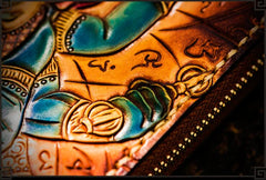 Handmade Leather Ucchusma Mens Chain Biker Wallet Cool Leather Wallet With Chain Wallets for Men