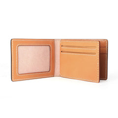 Leather Mens Slim license Wallet Card Wallets Slim Wallet Front Pocket Wallet for Men - iwalletsmen