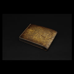 Handmade Leather Tooled Transformers Megatron Mens billfold Wallet Cool Leather Wallet Slim Wallet for Men