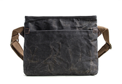 Canvas Mens Cool Small Messenger Bag iPad Bag Chest Bag Bike Bag Cycling Bag for men - iwalletsmen