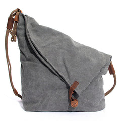 Mens Canvas Rustic Courier Bag Side Bag Messenger Bag Camera Shoulder Bag for Men - iwalletsmen