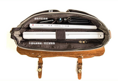 Canvas Mens Cool Messenger Bag iPad Bag Chest Bag Bike Bag Cycling Bag for men - iwalletsmen