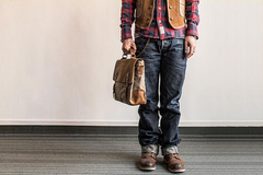 Canvas Mens Cool Messenger Bag iPad Bag Chest Bag Bike Bag Cycling Bag for men - iwalletsmen