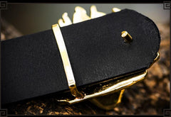 Handmade Genuine Leather Mens Belt Custom Cool Leather Men Camel Belt for Men
