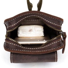 Leather Belt Pouch Mens Small Cases Waist Small Bag for Men