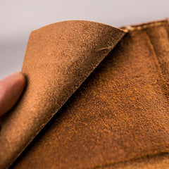 Leather Men Slim Small Wallet Bifold Small Vintage Wallet for Men