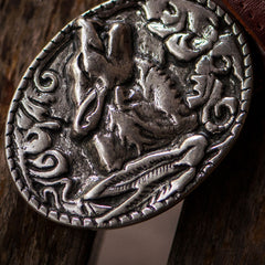 Handmade Genuine Leather Mens Belt Custom Cool Leather Men Black Belt for Men