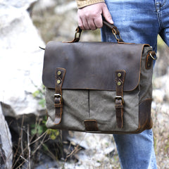 Canvas Mens Cool Messenger Bag iPad Bag Chest Bag Bike Bag Cycling Bag for men