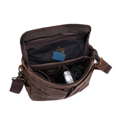 Mens Canvas Camera Handbag Camera Side Bag Camera Shoulder Bag for Men - iwalletsmen