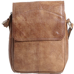 Cool Vintage Leather Small Mens Messenger Bags Shoulder Bags for Men - iwalletsmen