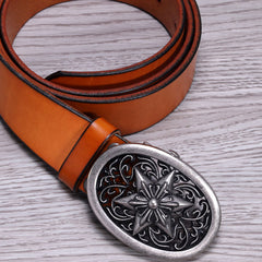 Handmade Genuine Custom Leather Mens Leather Men Brown Black Belt for Men