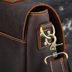 Cool Leather Mens Vintage Briefcases Work Bag Business Bag Handbag Laptop Bag For Men - iwalletsmen
