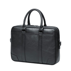 Handmade Leather Mens Cool Messenger Bag Work Bag Business Bag Briefcase Bag for men