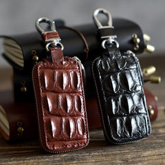 Handmade Leather Mens Cool Car Key Wallet Car Key Holder Car Key Case for Men