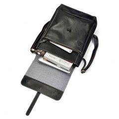 Fashion Black Mens Backpacks Laptop Backpack Travel Backpack Bags for Men - iwalletsmen