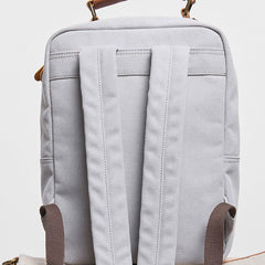 Vintage Canvas Gray Mens Backpack Canvas Travel Bag Canvas School Bag for Men - iwalletsmen