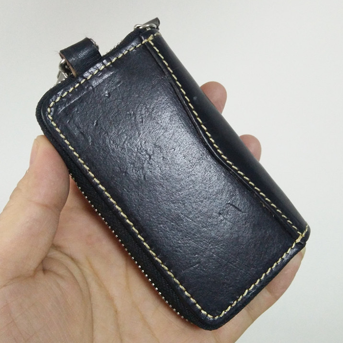 Handmade Mens Leather Biker Key Wallets Cool Small Key Wallet Key Holders - iwalletsmen