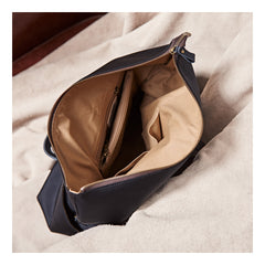 Cool Black Nylon Mens 15 inches Large Messenger Bag Briefcase Handbag Nylon Travel Green Shoulder Bag for Men - iwalletsmen