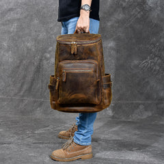 Brown Leather Mens 14