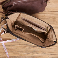 Large Black Leather Mens Brown Clutch Bag Zipper Wristlet Bags Purse for Men - iwalletsmen