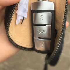 Genuine Leather Mens Cool Key Wallet Car Key Change Coin Holder Car Key Case for Men