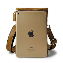 Leather Belt Pouches Cell Phone Holsters for Men Waist Bag BELT BAG Shoulder Bag For Men - iwalletsmen