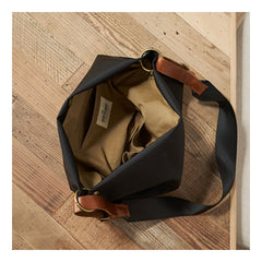 Fashion Nylon Mens Womens Black Tote Shoulder Bag Messenger Bag Messenger Tote Bag for Men Women - iwalletsmen