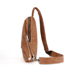 Cool Brown Leather Mens Sling Bag Sling Shoulder Bag Chest Bag Sling Crossbody Bag For Men - iwalletsmen