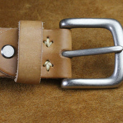 Genuine Leather Mens Leather Men Brown Black Belt for Men Cool Leather Belt