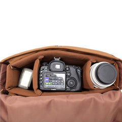 Mens Canvas Camera Messenger Bags Side Bag Courier Bag Camera Shoulder Bag for Men - iwalletsmen