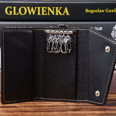 Handmade Leather Mens Cool Key Wallet Car Key Holder Car Key Case for Men - iwalletsmen